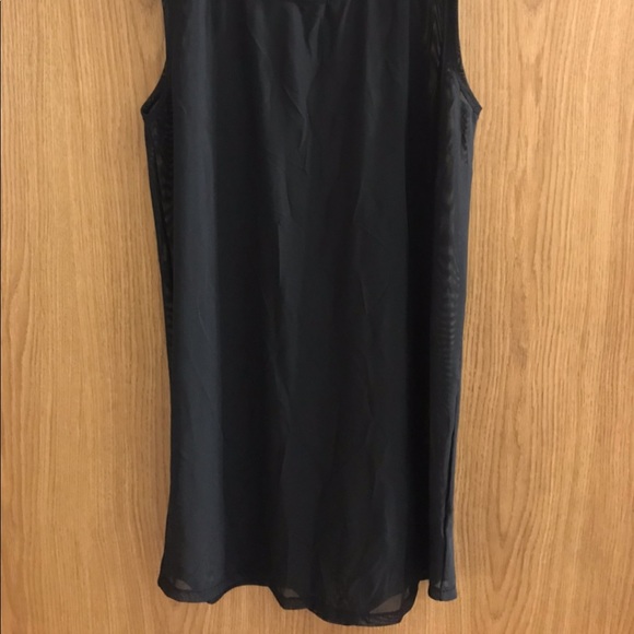 3/$30 Aritzia TNA black sheer tank style dress size S - Picture 2 of 5